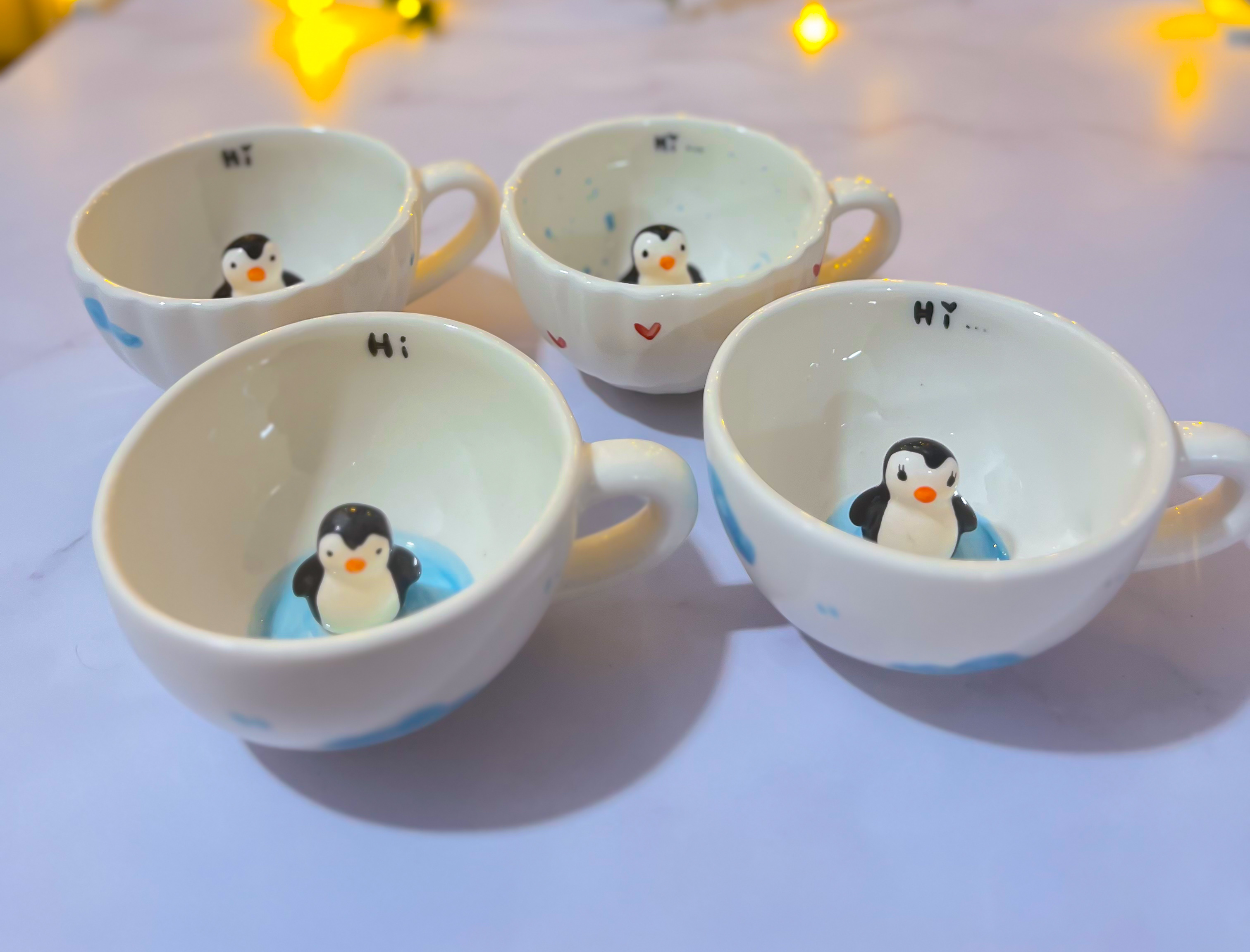 فنجون سورپرایزی پنگوئن 🐧✨